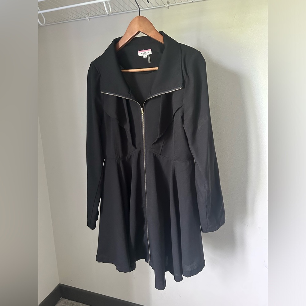 Black Jacket with gold detail